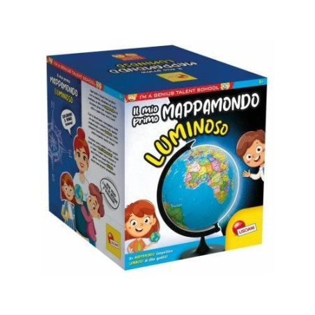 gioco educativo lisciani i'm a genius il mio primo mappamondo