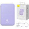 powerbank baseus magnetic mini 20000mah 20w viola [6932172628819]