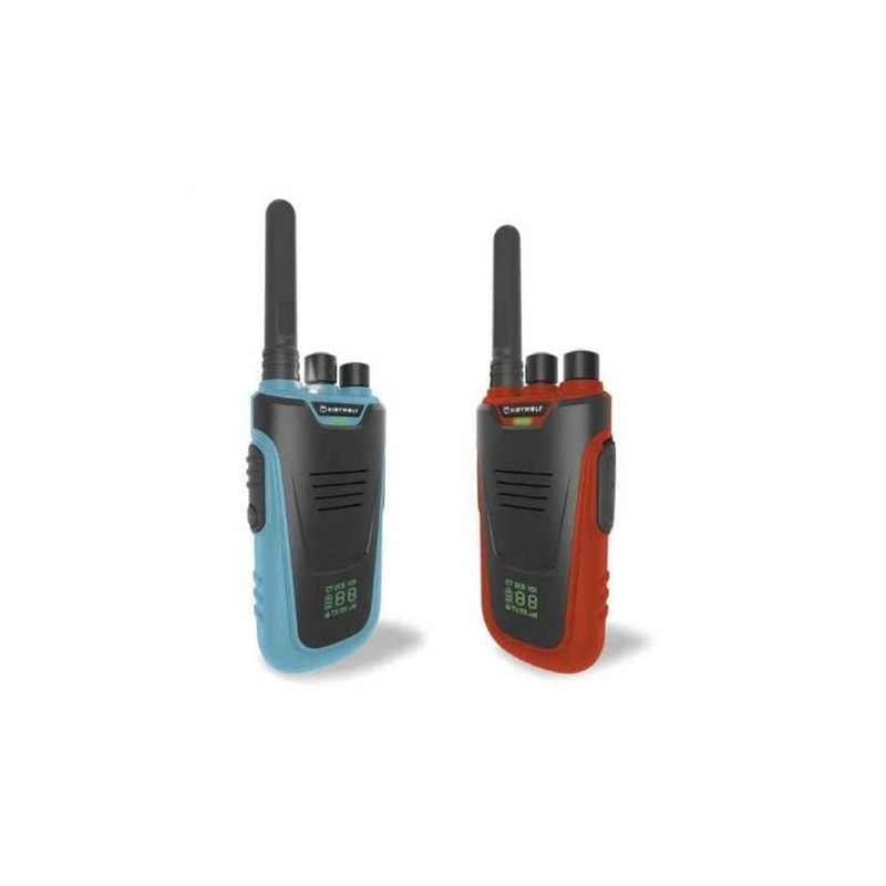 walkie-talkie kidywolf kidytalk 418012 bidirezionale con torcia