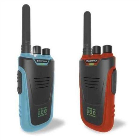 walkie-talkie kidywolf kidytalk 418012 bidirezionale con torcia