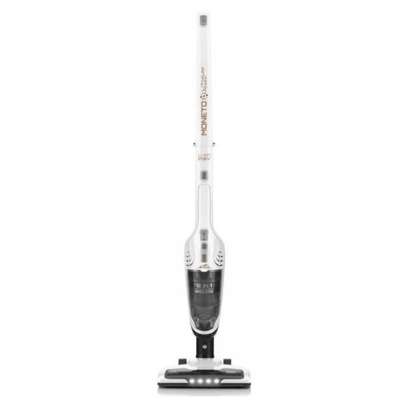 aspirapolvere eta moneto ii 21.6v 2in1 82db sacco 0.55l nero/bianco