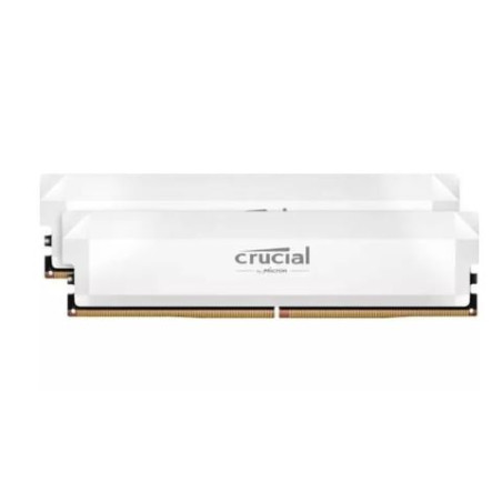 ram ddr5 32gb crucial 6000mhz cl36 k2 bianco [sacrc503260co2w]