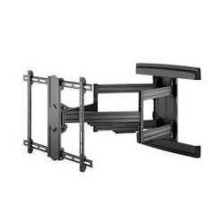 staffa da parete goobay pro fullmotion l ampia gamma nero [49935]