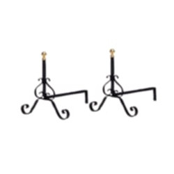 Alari fbb pomolo in ottone [fbb]