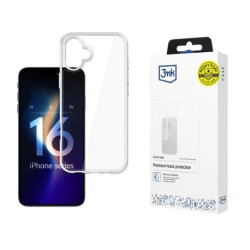 custodia 3mk armor case per iphone 16 trasparente [5903108579728]