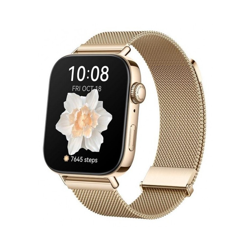 smartwatch huawei watch fit 3 oro [solo-b19m]