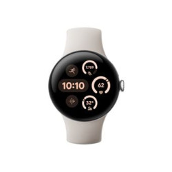 smartwatch google pixel watch 3 wi-fi 41mm argento [ga05735-de]