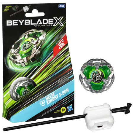 hasbro beyblade x helm knight 3-80n starter pack multicolore