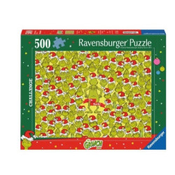 puzzle ravensburger merry grinchmas challenge multicolore 500pz [12001224]