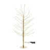 albero di natale lotti con 240 microled per uso interno 90cm champagne
