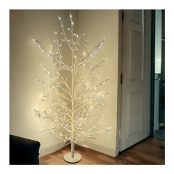 albero di natale lotti con 330 microled per uso interno/esterno 120cm