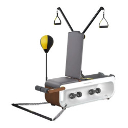 panca fitness kingsmith fbb1c multifunzionale grigio legno [6970492718537]