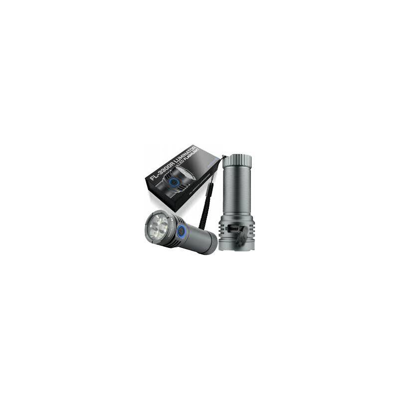 torcia led everactive fl-3300r luminator 3300lm nero