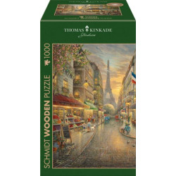 puzzle schmidt spiele thomas kinkade studios: parigi pittoresca in