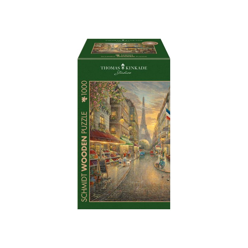 puzzle schmidt spiele thomas kinkade studios: parigi pittoresca in