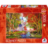 puzzle schmidt spiele 59788 cappella in autunno 1000pz multicolore