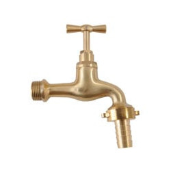 Rubinetto ottone lucido vite 1/2" ilcampo 06576 [il campo ]