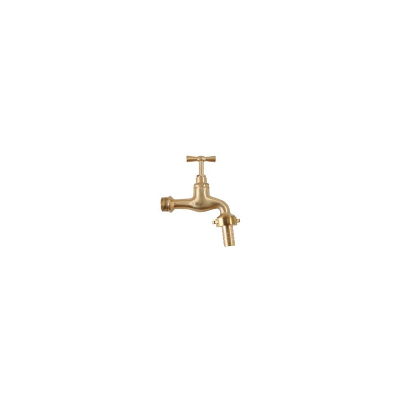 Rubinetto ottone lucido vite 1/2" ilcampo 06576 [il campo ]