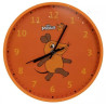 orologio da parete per bambini diemaus 6+ 1xaa/1.5v 25cm arancione