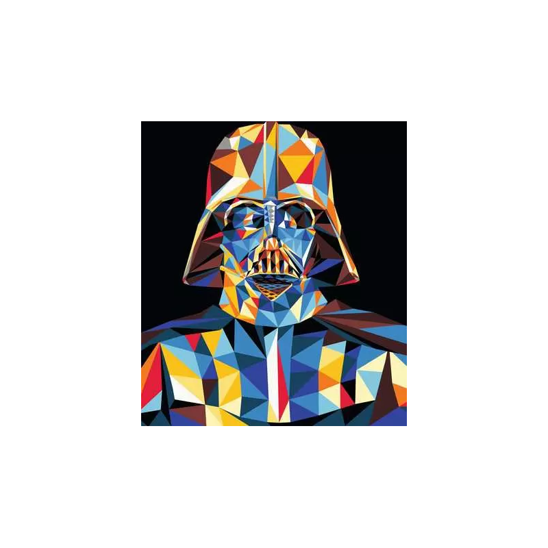 dipingere con i numeri ravensburger creart star wars darth vader