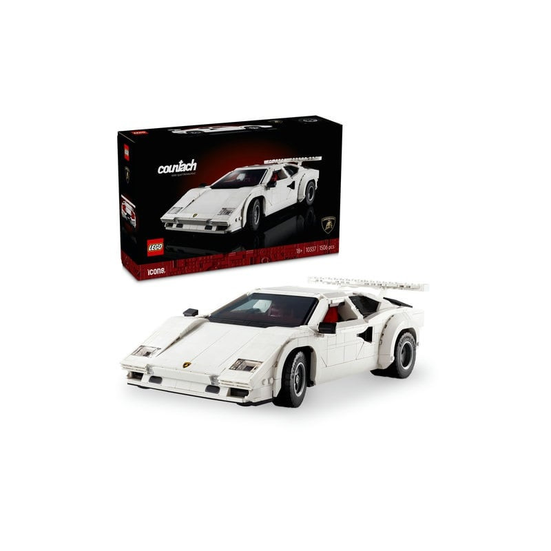 kit modello lego icons 10337 lamborghini countach 5000 quattrovalvole