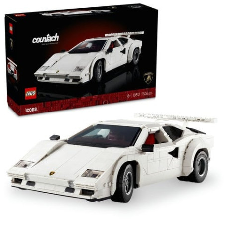 kit modello lego icons 10337 lamborghini countach 5000 quattrovalvole