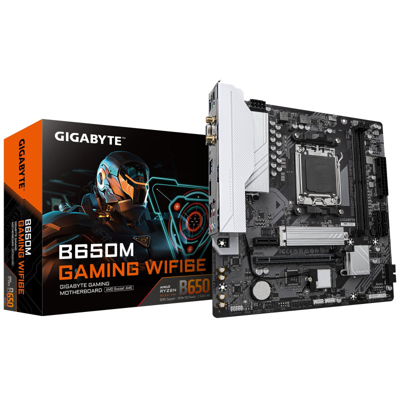 scheda madre amd gigabyte b650m gaming wifi6e am5 micro atx 4x ddr5