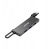 hub usb unitek usb 2.0 tipo a 4 porte nero [y-3145c]