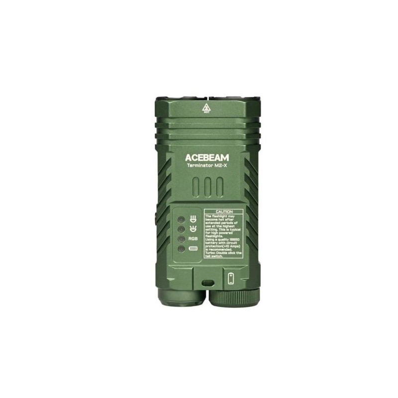 torcia acebeam m2-x 3200lm verde [m2-x green]