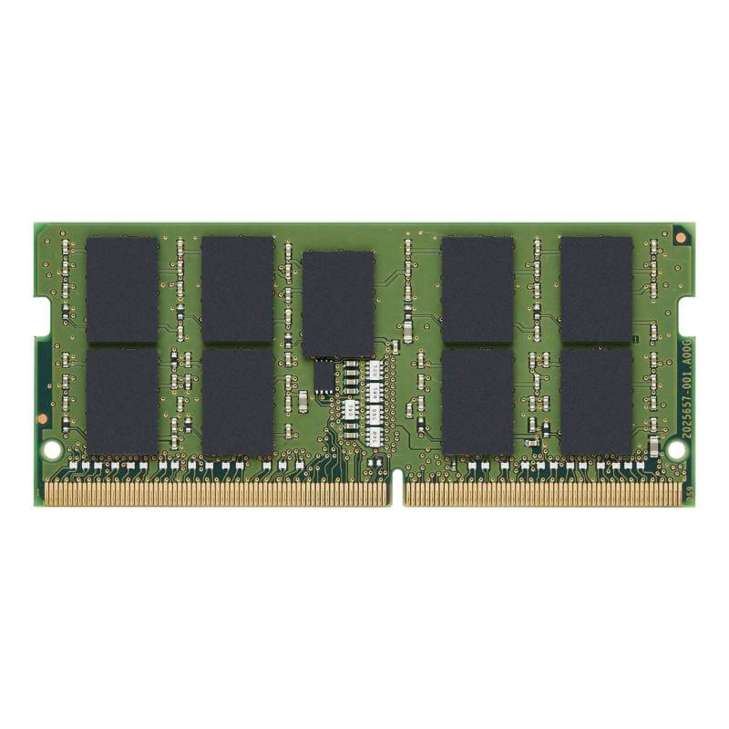 ram sodimm ddr5 32gb kingston technology 1600mhz cl22 1.2v verde/nero