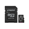 128gb scheda microsdxc kingston canvas select plus g3 150mb/s nero