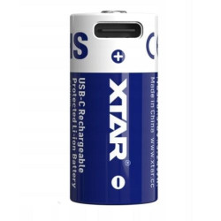 batteria xtar 16340 3.60v 900mah [16340-900]