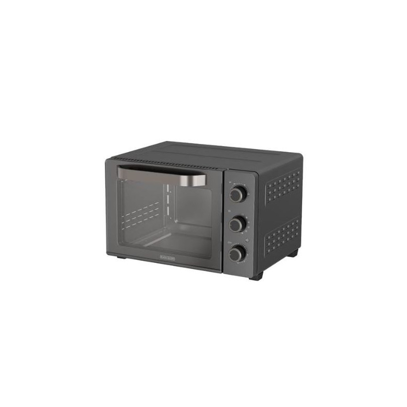 forno elettrico black & decker bxov3000e grigio