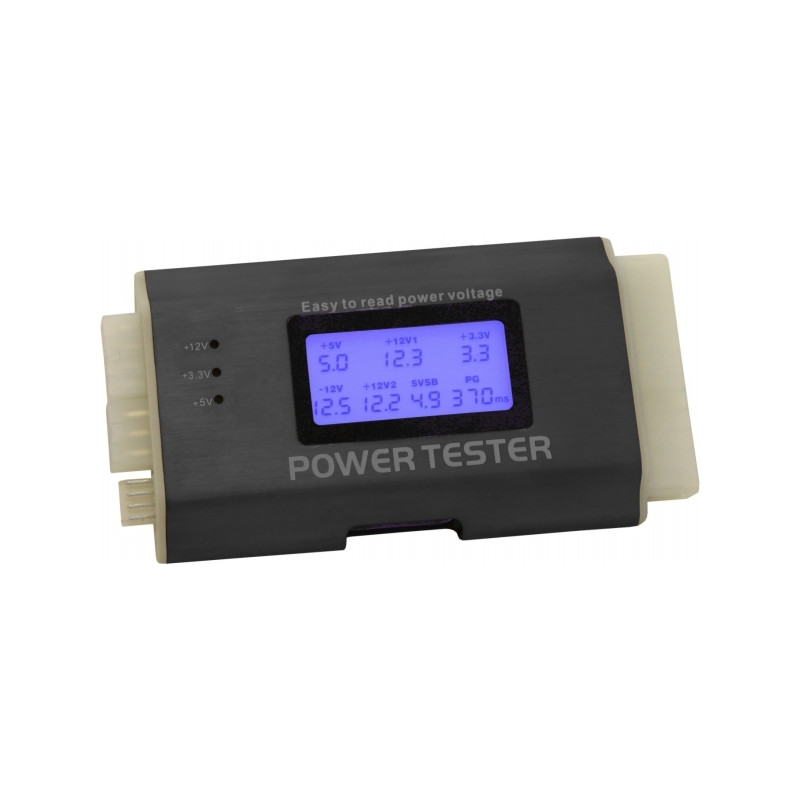 netzteil delock atx tester 24pin display [bk] [18159]