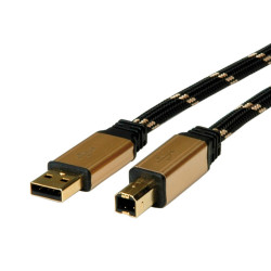 cavo usb nilox top usb 2.0 a-b 3 mt. [ro11.02.8803]