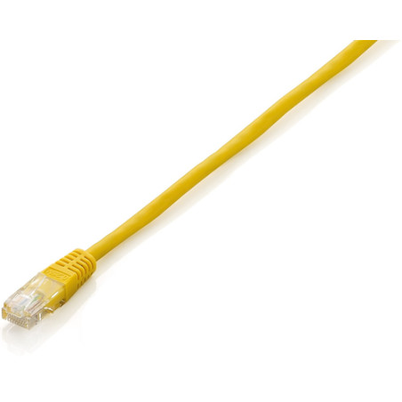cavo di rete equip eco cat6 u/utp 0.25m giallo bulk [625463]