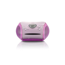 radio cd lenco scd-24 rosa [scd24pi]