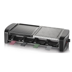 severin rg 9645 grill da tavolo elettrico nero 1400w barbecue per