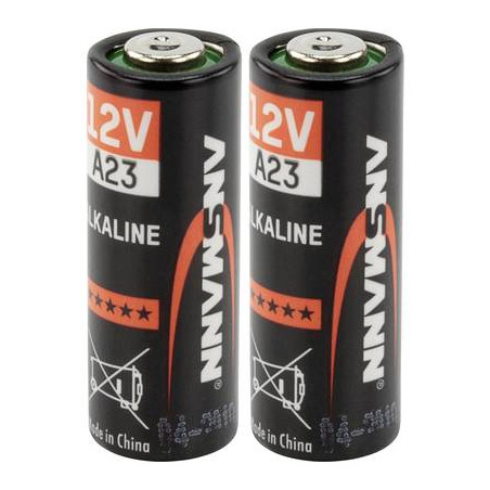 ansmann lr23 batteria speciale 23 a alcalina/manganese 12 v 2 pz.