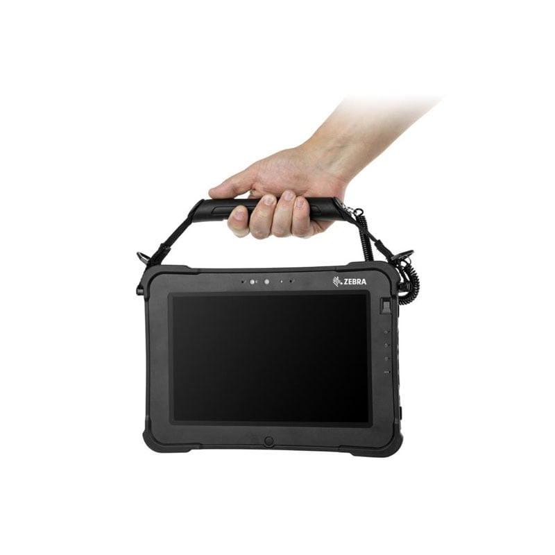 impugnatura morbida zebra l10 con cavo arrotolato nero [410052]