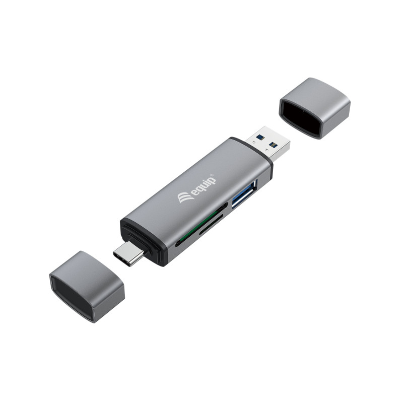 card reader conceptronic sd/sdhc/micro-sdhc usb3.0 otg grigio
