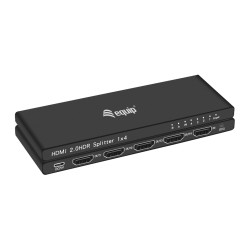 splitter conceptronic ultra slim 4 porte hdmi 2.0 - 3840 x 2160