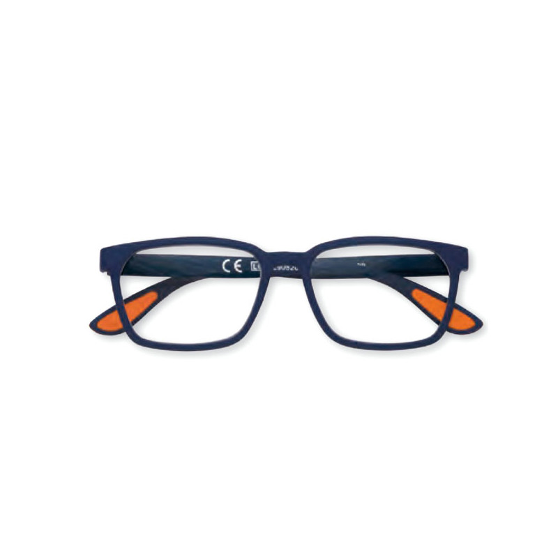 occhiali da lettura zippo montatura policarbonato blu/trasparente