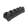 caricabatteria di ricambio zebra ws50 5 slot convergate nero [crd-ws5x-5secv-01]