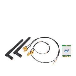 kit per barebone shuttle wln-m1 wlan-kit m.2 [wln-m1]