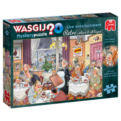 puzzle jumbo wasgij retro mystery 4 live entertainment multicolore