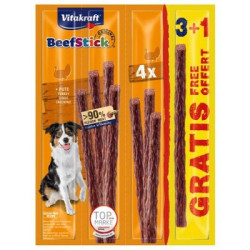cibo secco vitakraft beef stick 3+1 con carne di tacchino per cani