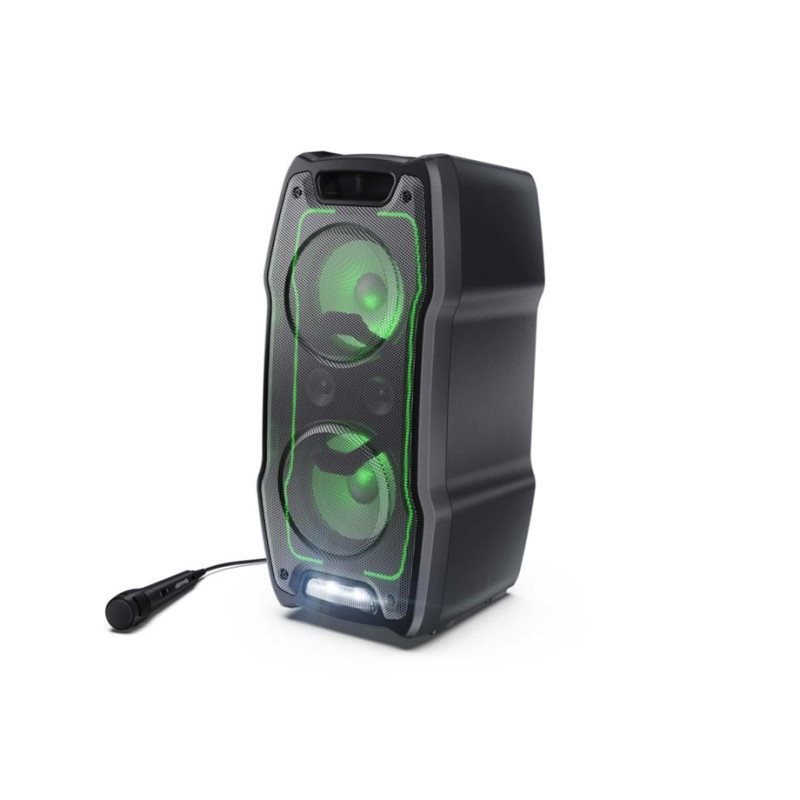 altoparlante portatile sharp xparty sing bluetooth 180w nero [ps-931]