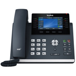 telefono ip yealink sip-t44u con 12 account sip nero [sip-t44u]