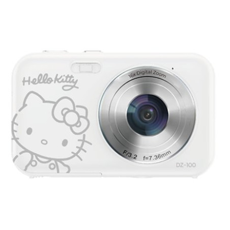 fotocamera yashica dz-100 hello kitty 44mp zoom 16x bianco [yas-dz10hk-wh]